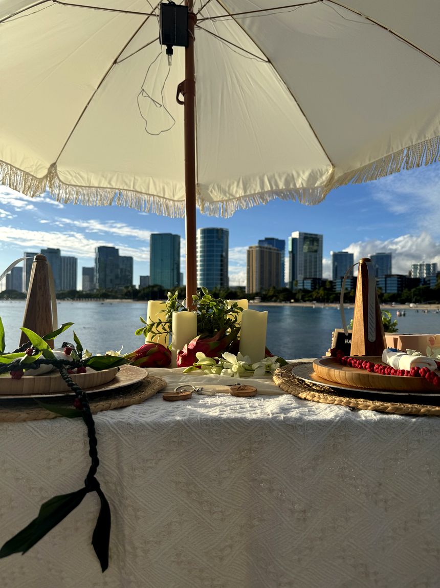 Waterfront Setups — Oahu Paradise Picnic